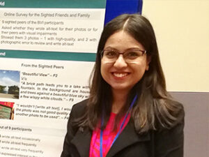Reeti Mathur at the conference